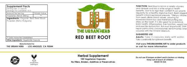 RED BEET ROOT